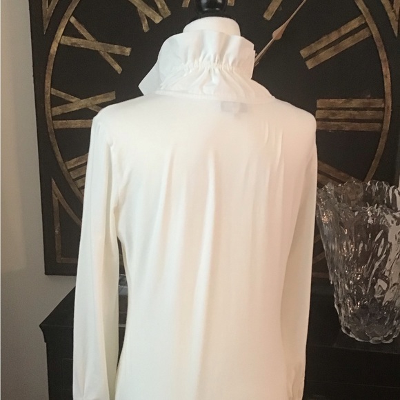 Anne Fontaine Pima Cotton Blouse - Picture 4 of 9